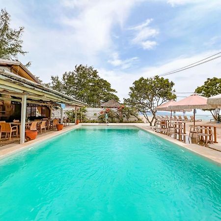 Bungalow Cafe Gili Beachfront Gili Meno Buitenkant foto