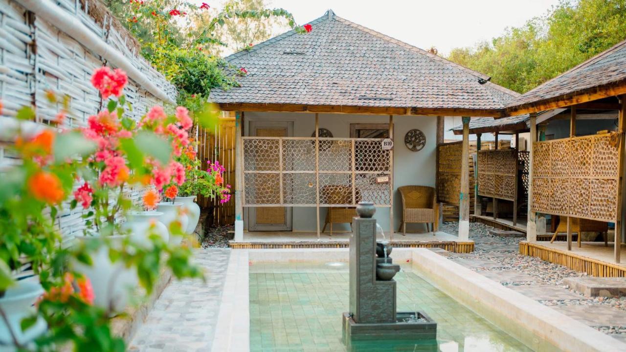 Bungalow Cafe Gili Beachfront Gili Meno Buitenkant foto